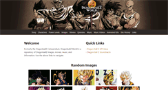 Desktop Screenshot of dragonballz-world.com